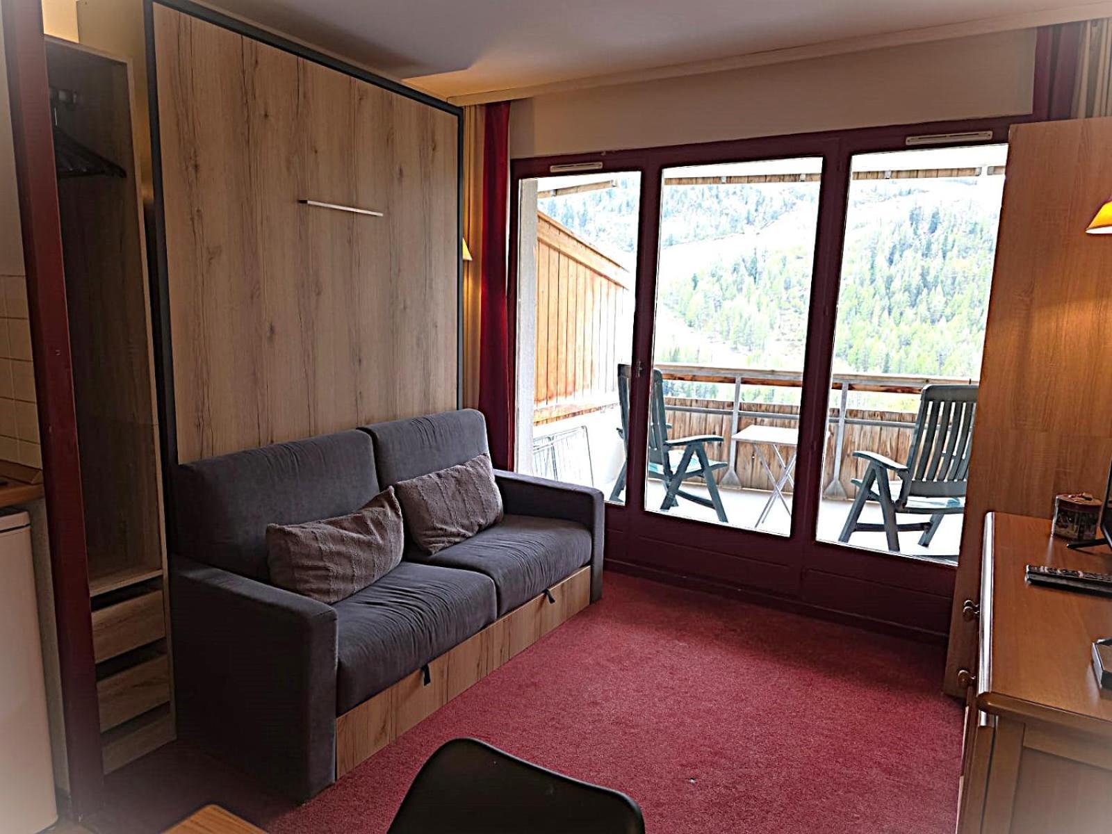 Appartement 2P Isola 2000 Buitenkant foto